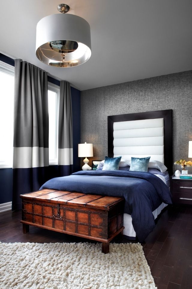 Unique styled cozy area rug in a modern bedroom design